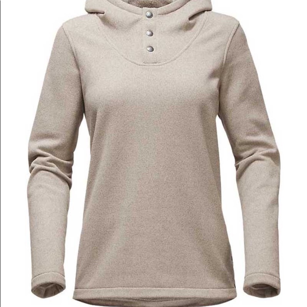 EUC North Face Women’s Knit Stitch Hoodie Pullover, Small